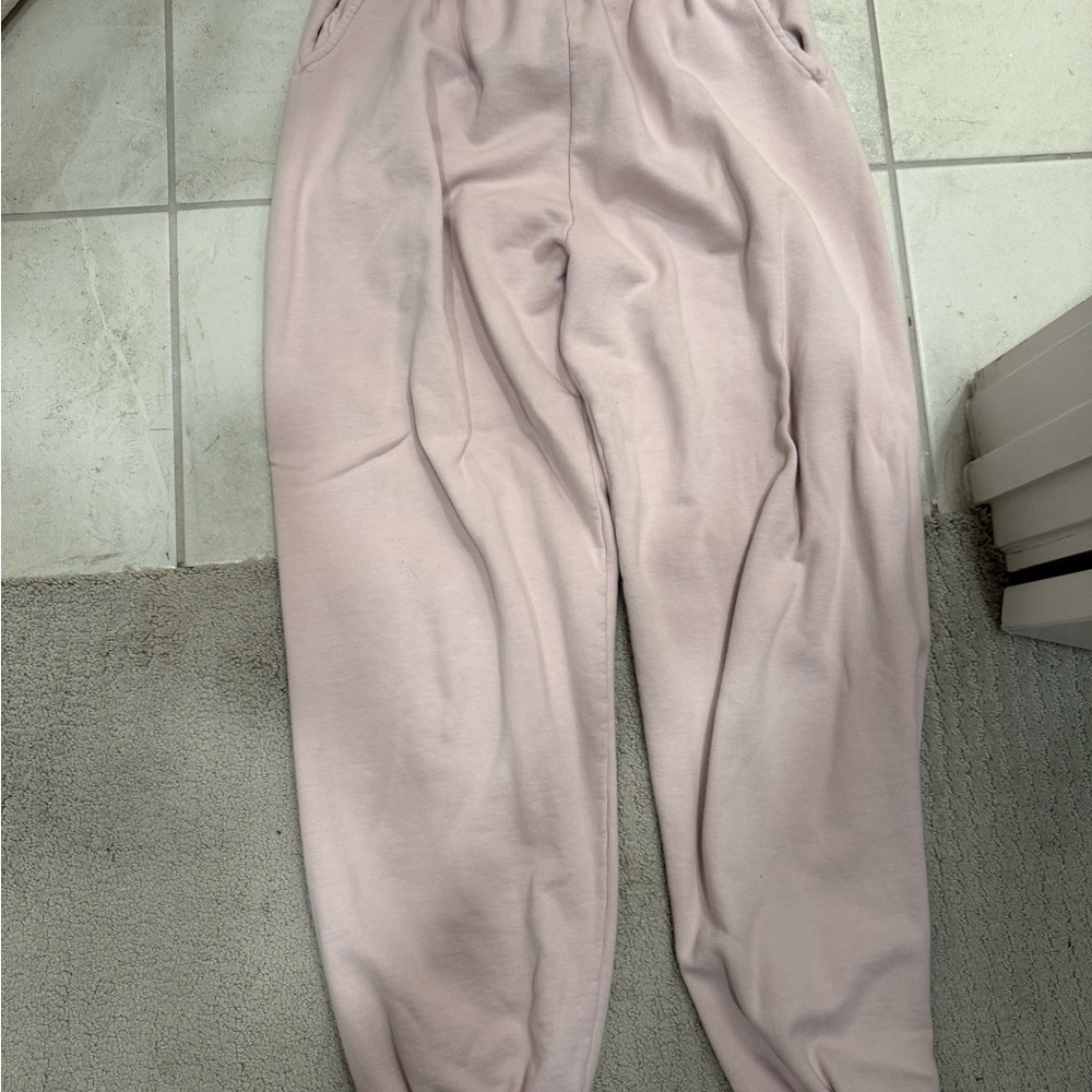 Daily drills light pink sweatpants